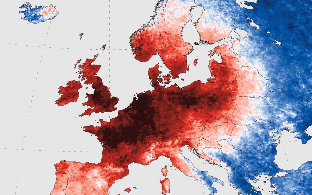 Hitzewelle Europa Klimawandel Jürgen Schultheis Globale Trends 2035