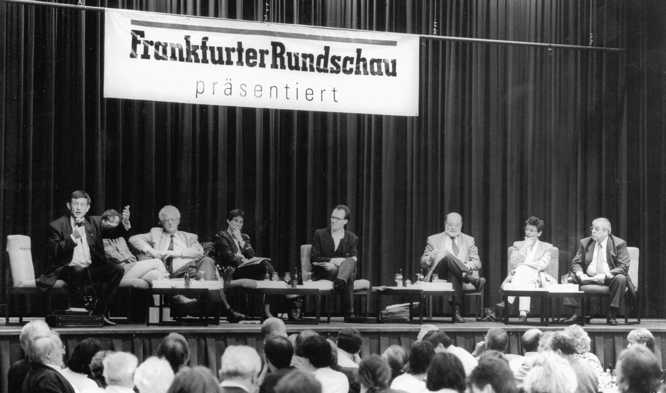 Heinz Riesenhuber, Karsten Voigt, Ulrike Riedel, CDU, Grüne, SPD, Jürgen Schultheis, Bundestagswahl 1994