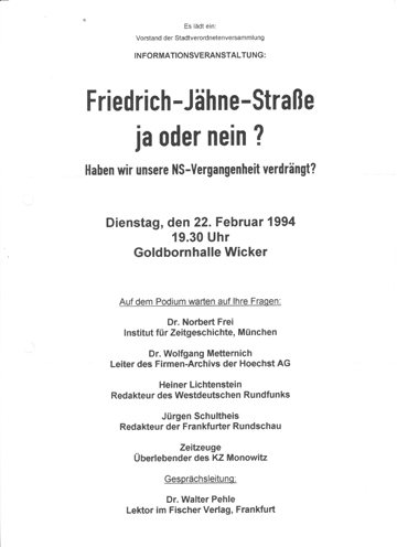 GALF, Grün-Alternative Liste Flörshei, Friedrich Jähne Norbert Frei, Dr Wolfgang Metternich, Heiner Lichtenstein, Tibor Wohl, Walter Pehle, Jürgen Schultheis, Peter Kluin.