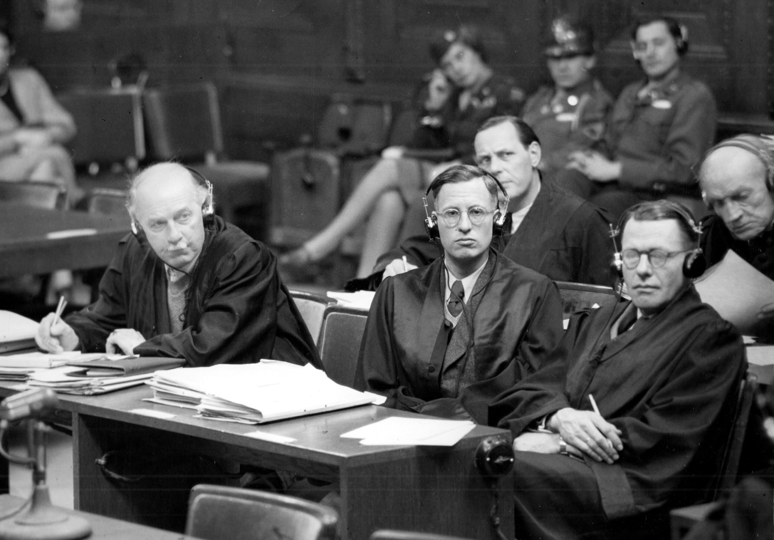 Friedrich Jähne, Dr. Hans Pribilla, DVP, Paul M Hebert, IG Farben, Auschwitz, Jürgen Schultheis, Frankfurter Rundschau, Eugen Helfrich, Frankfurt, Nürnberg, Louisiana State University