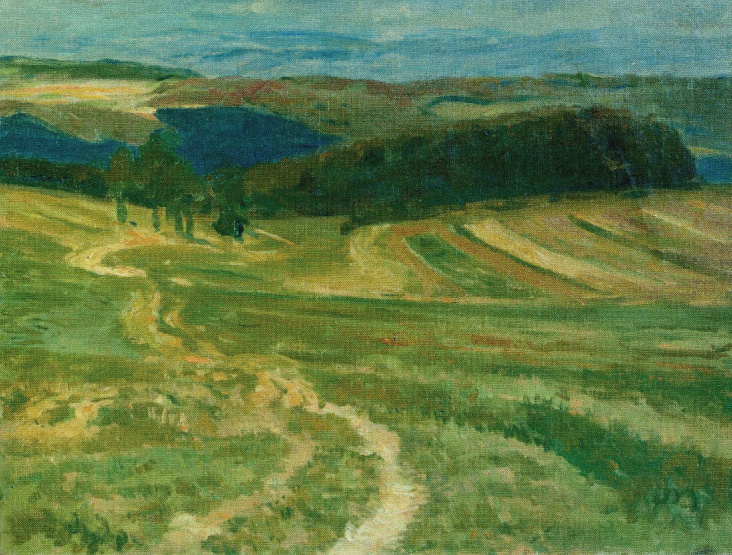 Robert Sterl, Carl Bantzer, Impressionismus, Jürgen Schultheis, Wittgenborn, Töpfer, Wächtersbach