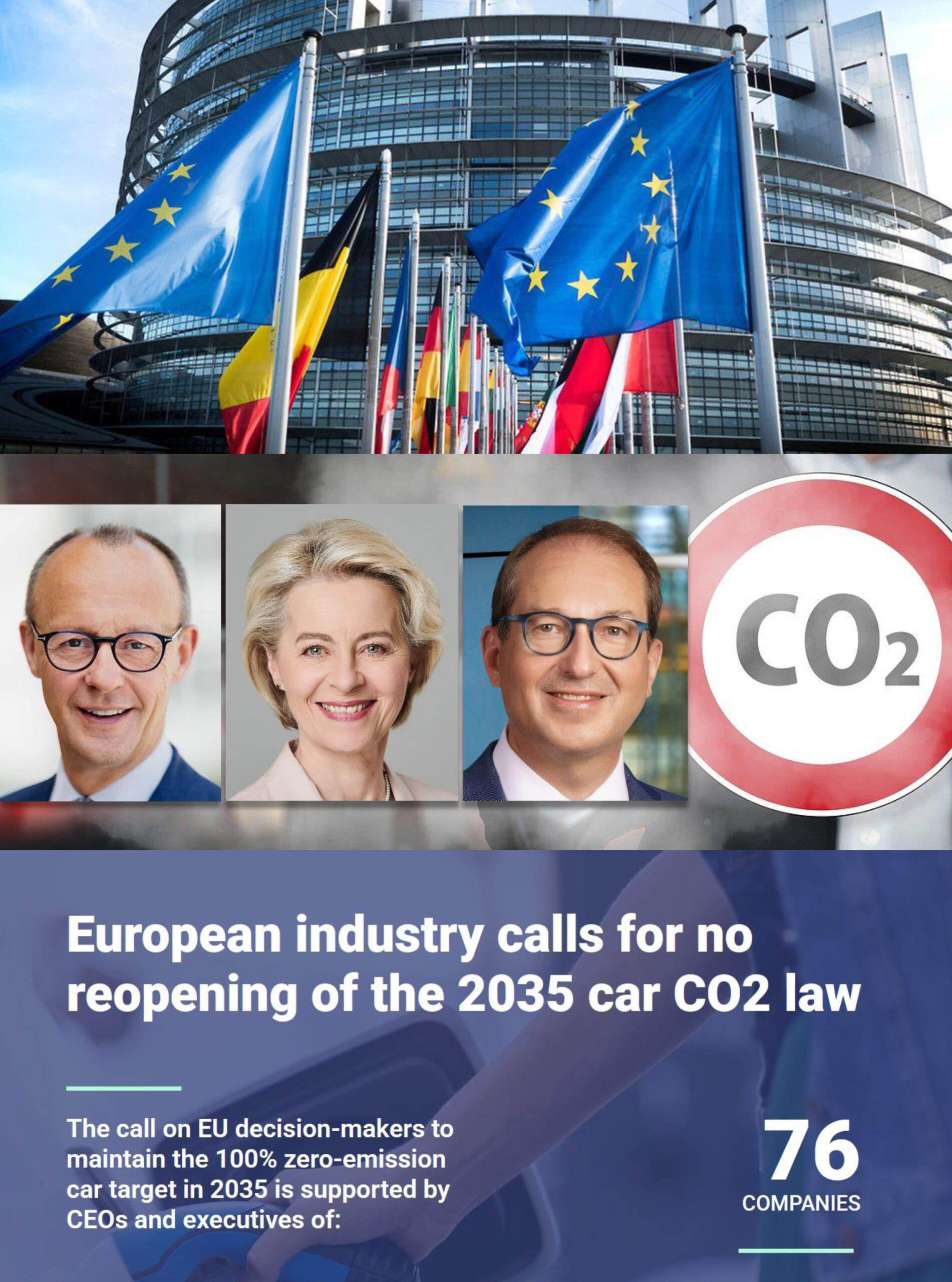 EU, Flottengrenzwert, Strafzahlungen, CO2, Abgase, Pkw, Auto, Green Deal, Autohersteller, OEMs, Verkehrskontor FrankfurtRheinMain, Jürgen Schultheis, Friedrich Merz, Alexander Dobrindt, Ursula von der Leyen, VDA, ACEA