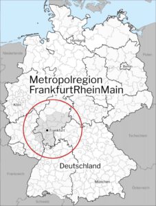 Landschafts- und Strukturausstellung Regionale, Metropolitana, Jürgen Schultheis, Metropolregion FrankfurtRheinMain, Region, Regionalkreis, Frankfurt am Main, Ludwig Landmann, Rhein-Mainischer Städtekreis, Deutsche Bank, Rolf Breuer, Messe Frankfurt, Michael von Zitzewitz, Flughafen Frankfurt, Fraport, Wilhelm Bender, Wirtschaftsinitiative Frankfurt, Themenwelt, arthesia AG, Prof. Thomas Sieverts, Prof. Dr. Walter Siebel, Prof. Wolfgang Christ, Petra Roth, Herbert Hirschler, Hessen, Frankfurter Rundschau, Hans Helmut Kohl, IHK Frankfurt am Main, IBA Emscher Park, Karl Ganser, Christoph Zöpel