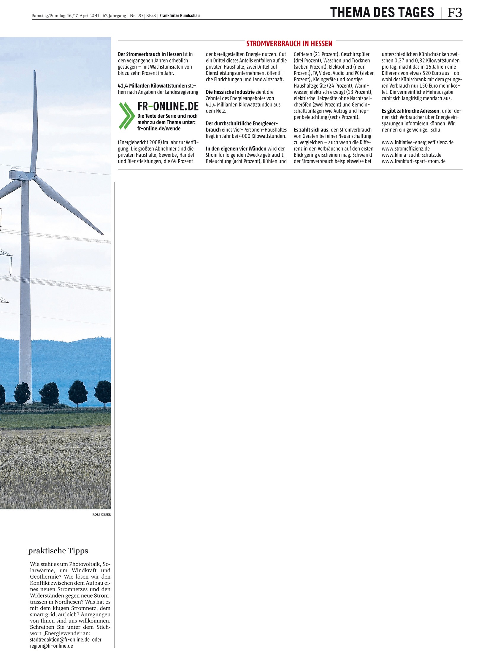 Erneuerbare Energie, Windenergie, Photovoltaik, Blockheizkraftwerk, Manuela Rottmann, Grüne, Klimaschutz, Constantin Alsheimer, Strommix, intelligente Stromzähler, Paul Fay, Ökostrom, Nahwärmenetz, Jürgen Schultheis, Frankfurter Rundschau