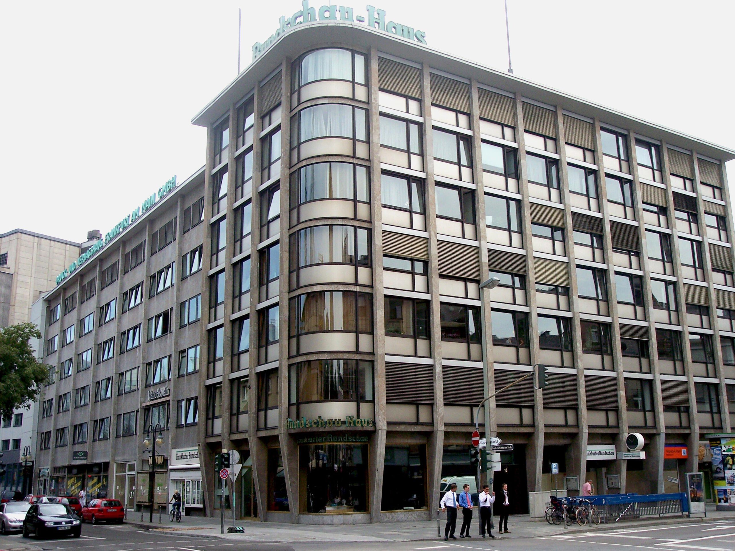 Frankfurter Rundschau, Frankfurts runde Ecke, FR, Eschenheimer Turm, Jürgen Schultheis
