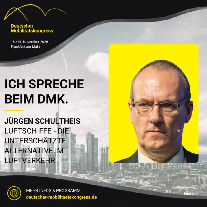 Verkehrskontor FrankfurtRheinMain, Hybrid Airships, Deutscher Mobilitätskongress 2026, Aviation, Luftverkekr, Klimawandel