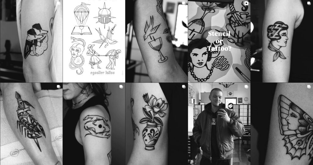 Max Schultheis, egoalter_tattoo, Frankfurt aM, Apes of God, Jürgen Schultheis